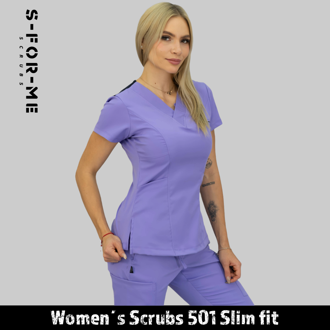 Women's Scrubs Style 501, Slim Fit