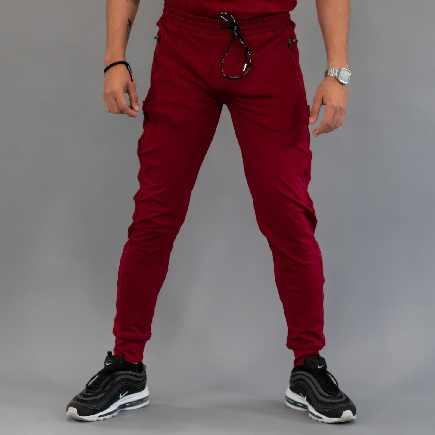Men's Pants 920 Burgundy Super Stretch