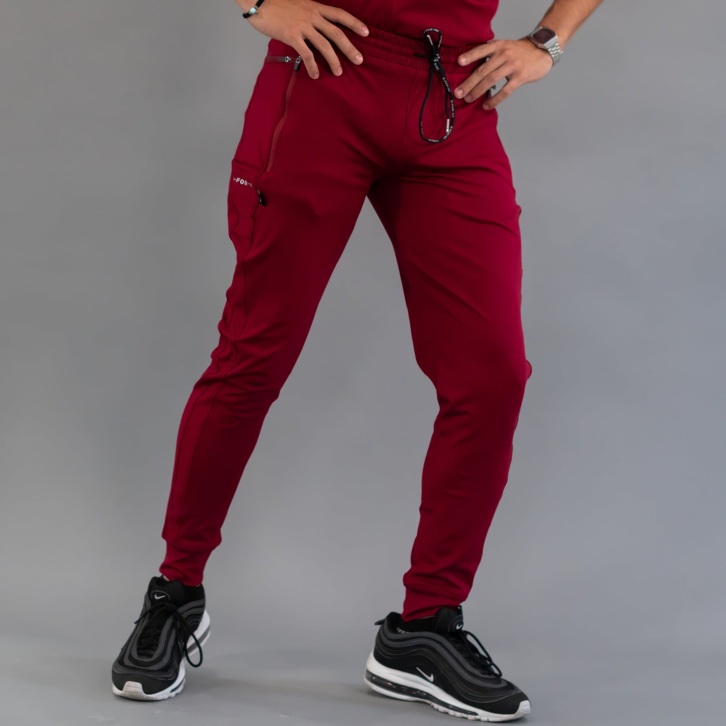 Men's Pants 920 Burgundy Super Stretch