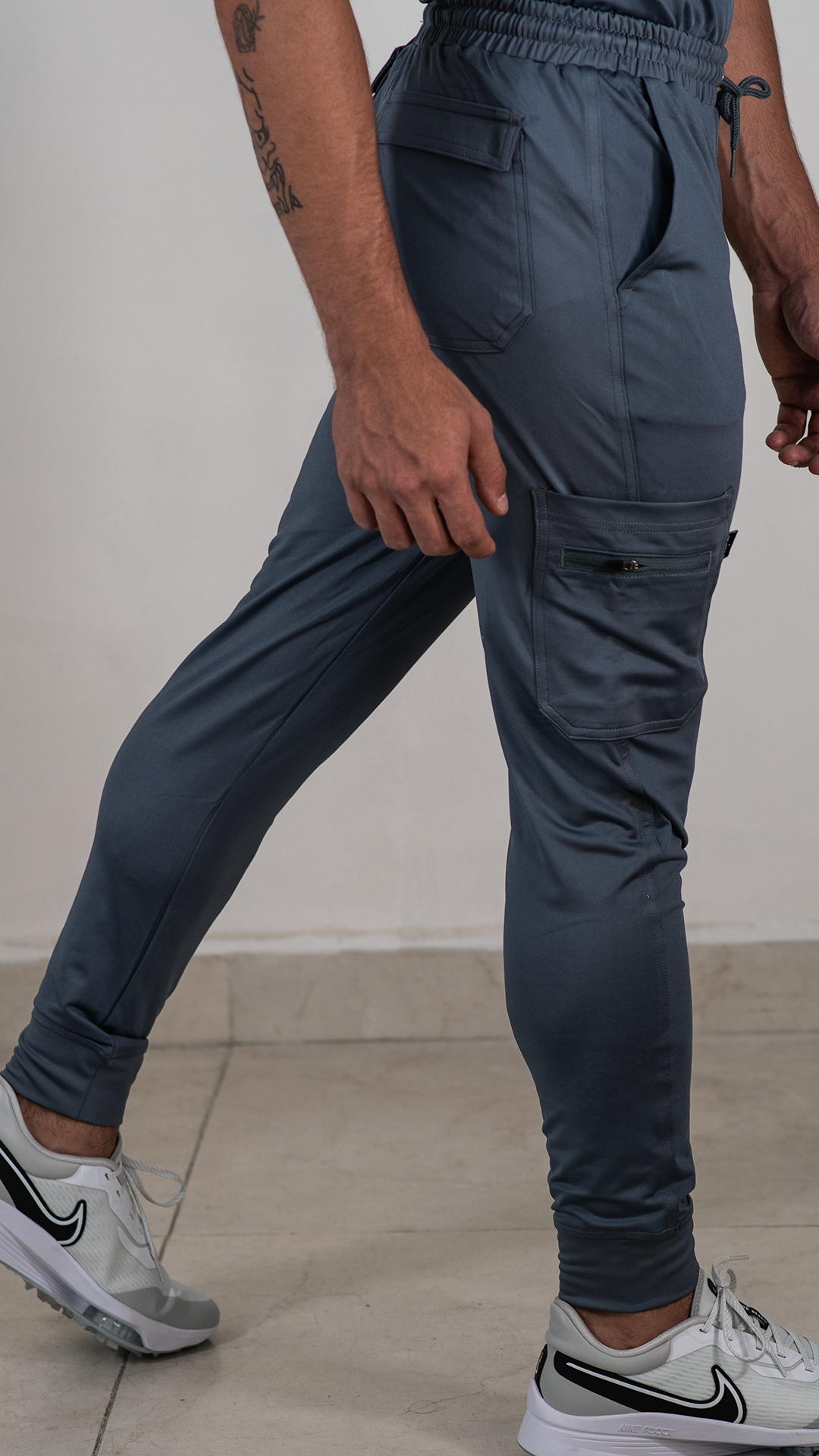 Men's Scrub Jogger Pants 901 Navy Blue
