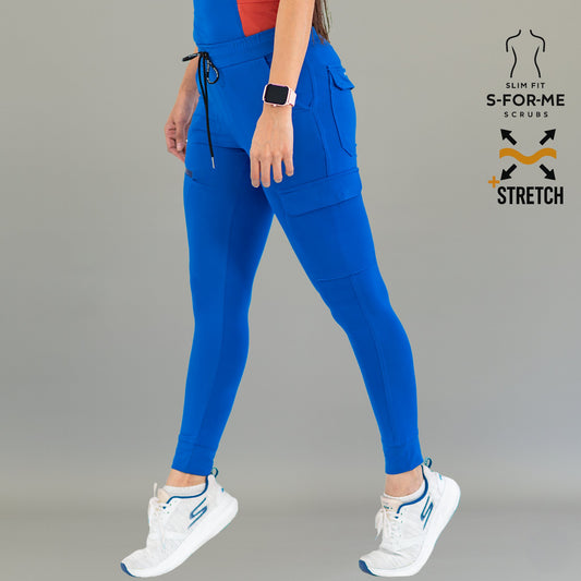 super stretch scrubs royal blue