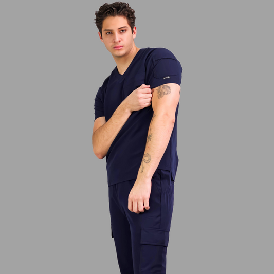 Men’s Scrub Top style 300 Navy
