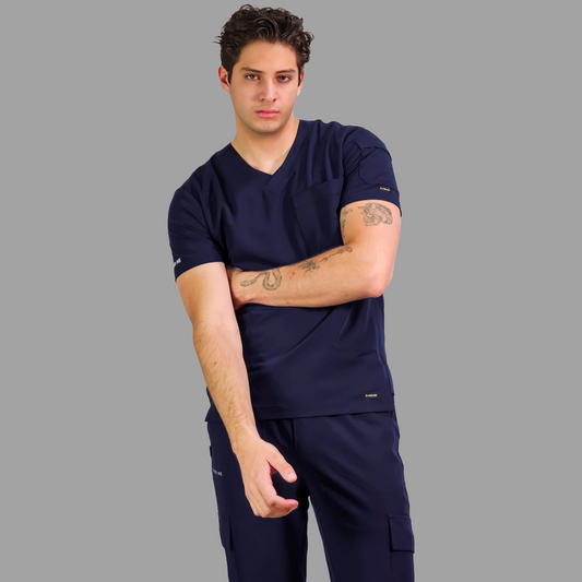 Men’s Scrub Top style 300 Navy