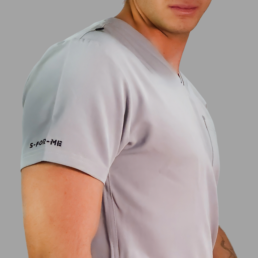 Men’s Scrub Top style 300 Pearl Gray