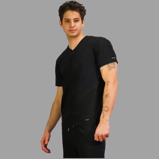 Men’s Scrub Top style 300 Black