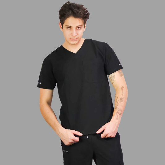 Men’s Scrub Top style 300 Black