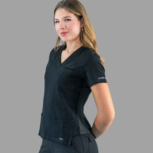 Women’s Waterproof 301 Black Top, Scrubs style 301