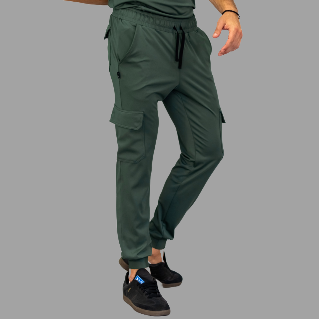Men's Pants 910 Olive Green Super Stretch, Scrubs 910