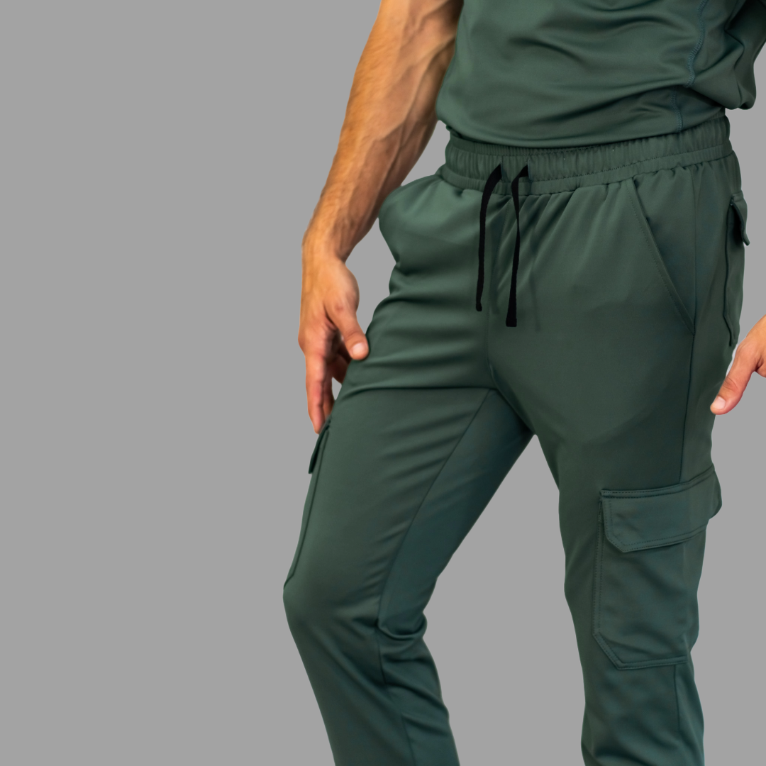 Men's Pants 910 Olive Green Super Stretch, Scrubs 910