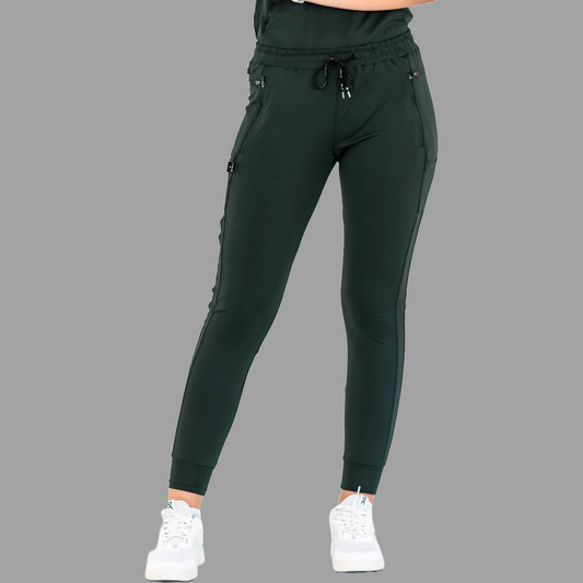 Women's Scrub Joggers 920 Super Stretch Bottle Green