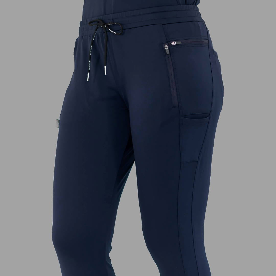 Women's Joggers 920 Super Stretch Navy Blue, Scrubs 920