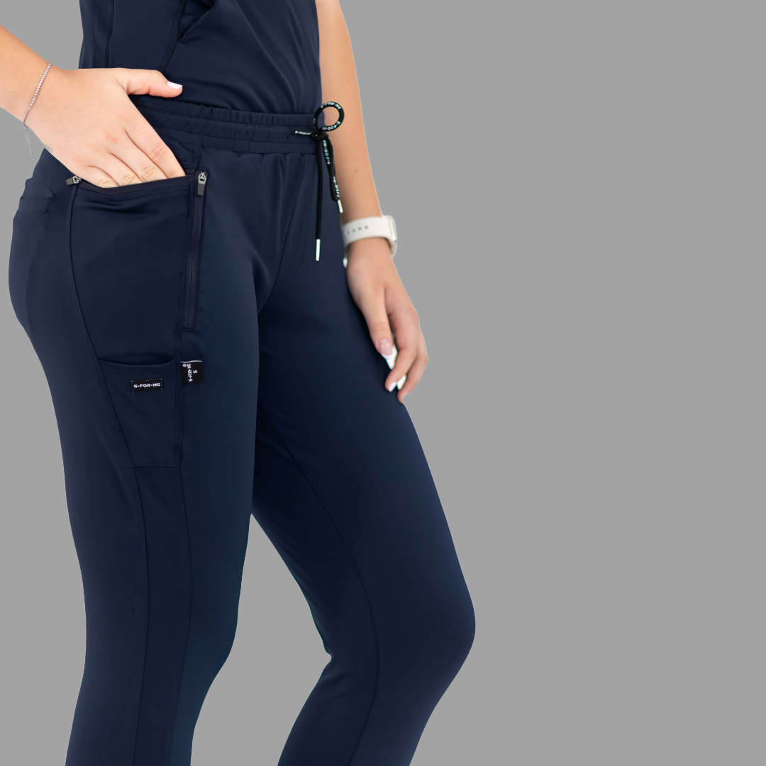Women's Joggers 920 Super Stretch Navy Blue, Scrubs 920