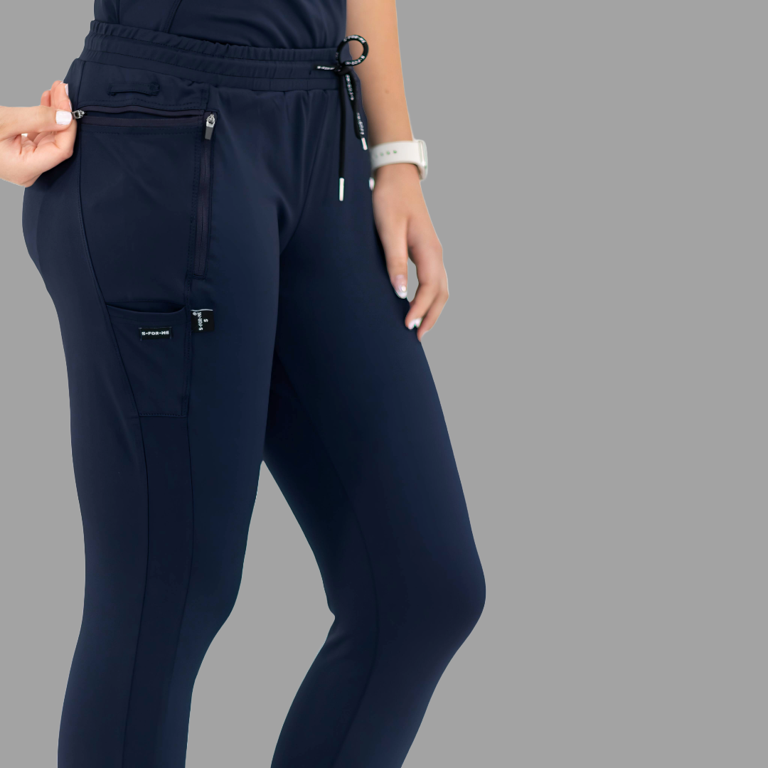 Women's Joggers 920 Super Stretch Navy Blue, Scrubs 920