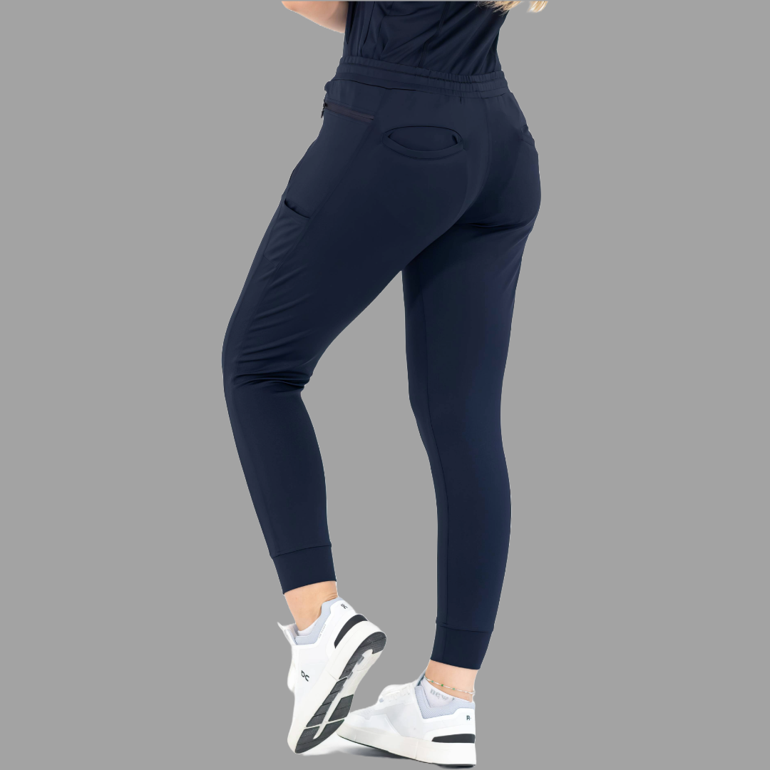Women's Joggers 920 Super Stretch Navy Blue, Scrubs 920