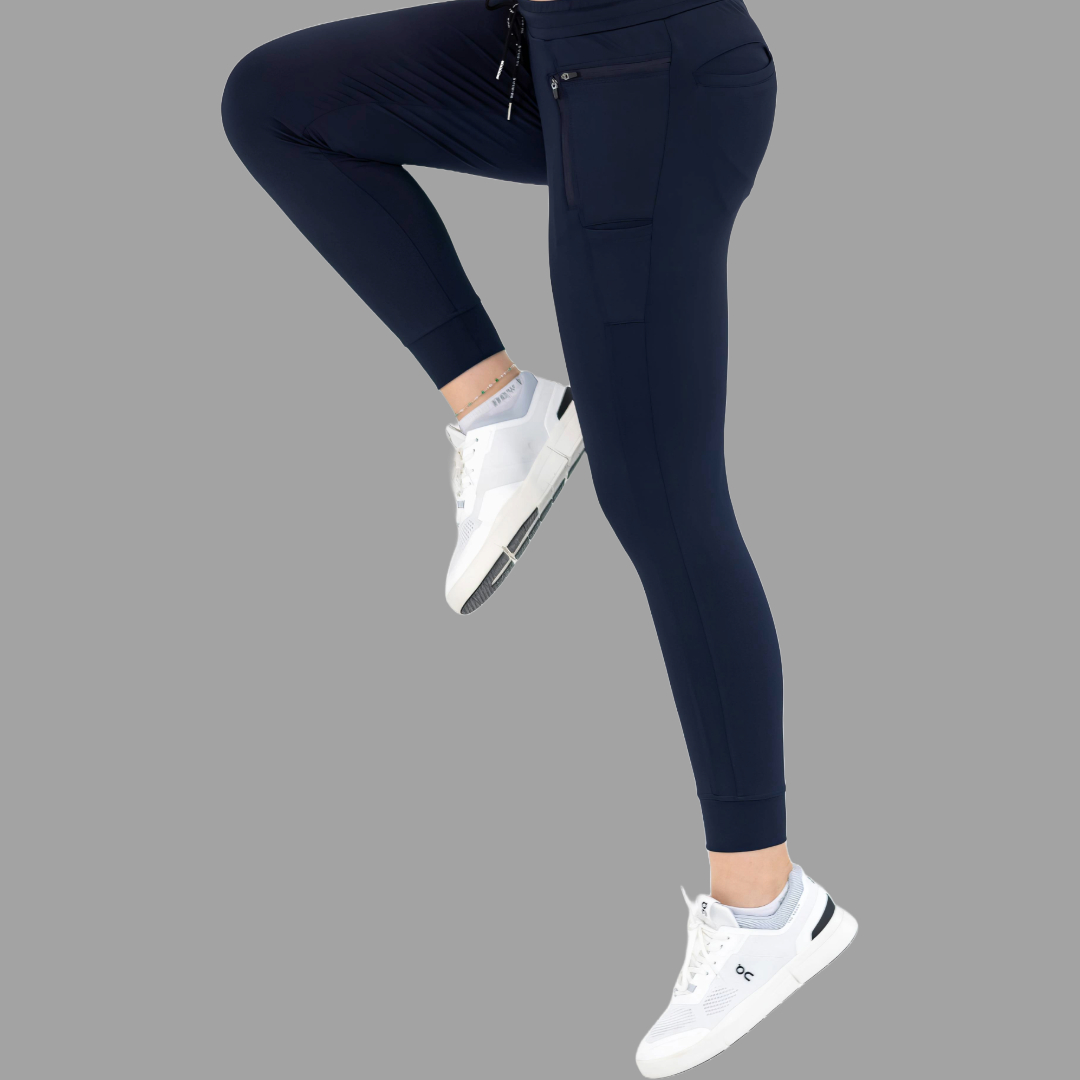 Women's Joggers 920 Super Stretch Navy Blue, Scrubs 920