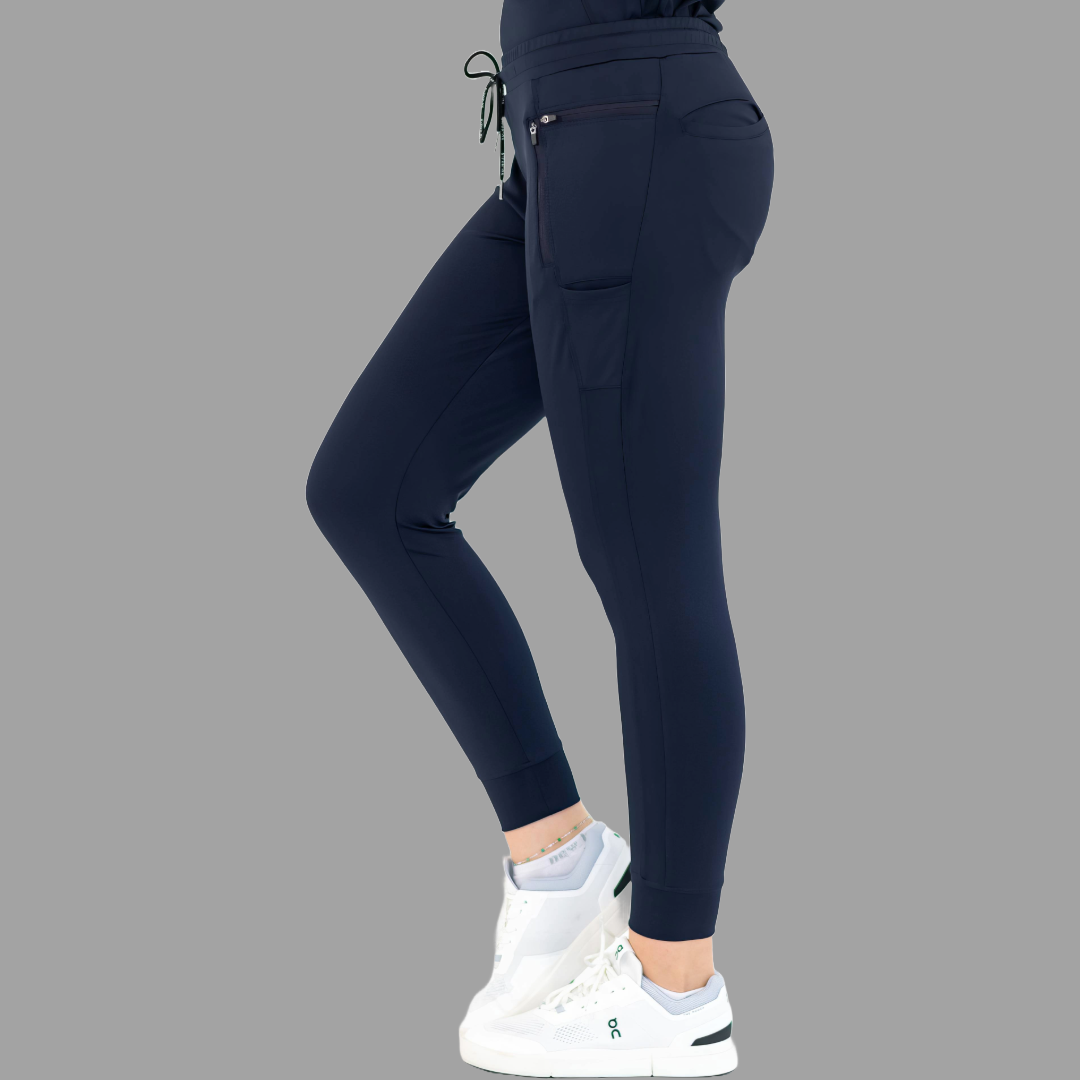 Women's Joggers 920 Super Stretch Navy Blue, Scrubs 920