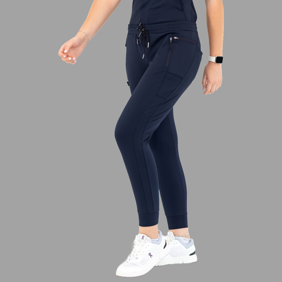 Women's Joggers 920 Super Stretch Navy Blue, Scrubs 920