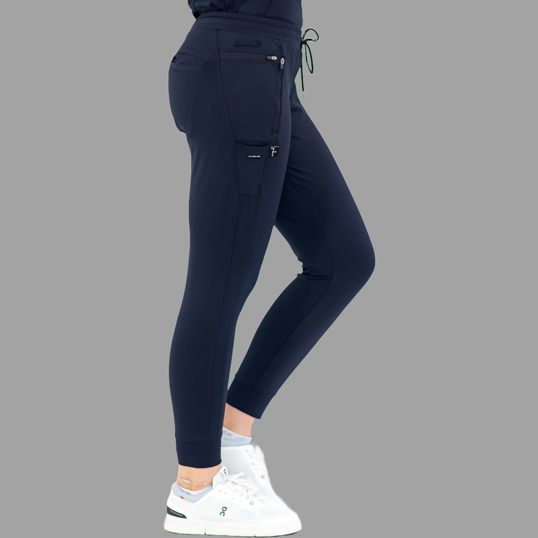 Women's Joggers 920 Super Stretch Navy Blue, Scrubs 920