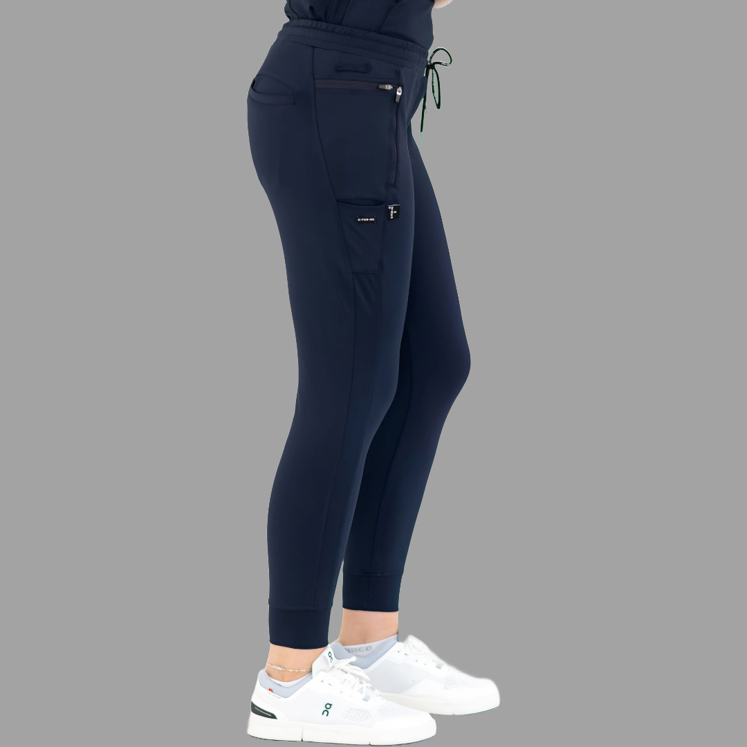 Women's Joggers 920 Super Stretch Navy Blue, Scrubs 920
