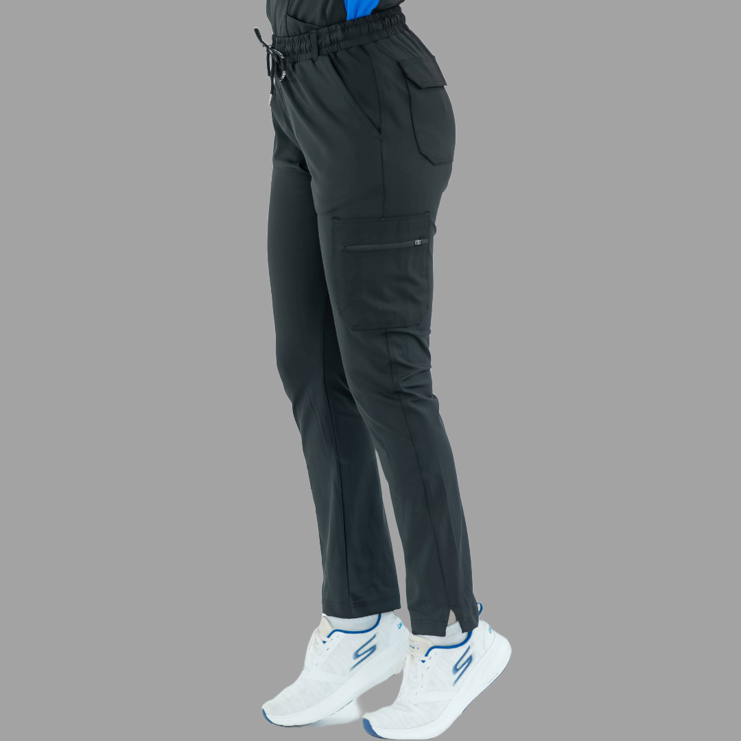 Women's Pants 930 Black Super Stretch, Scrubs 930