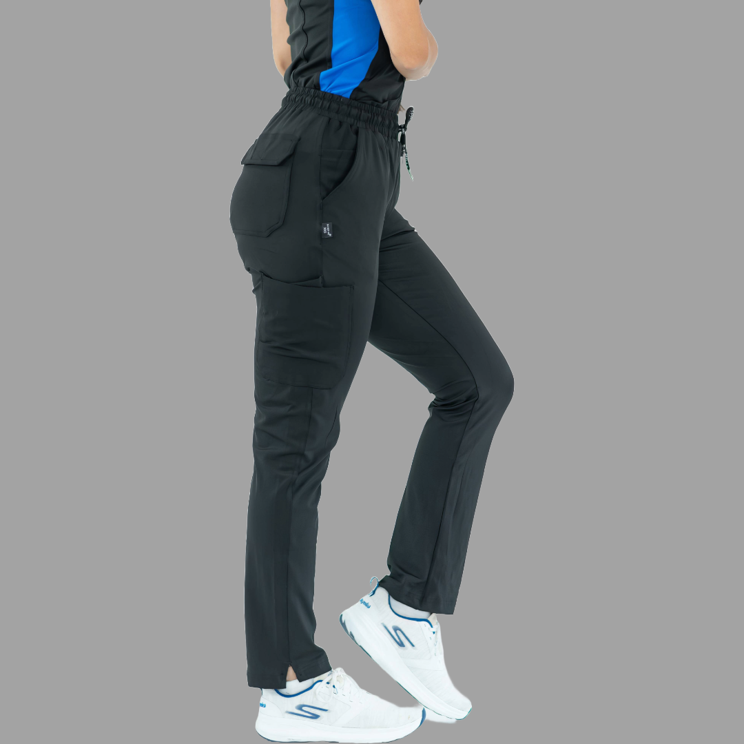 Women's Pants 930 Black Super Stretch, Scrubs 930