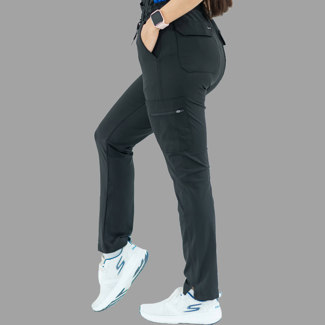Women's Pants 930 Black Super Stretch, Scrubs 930