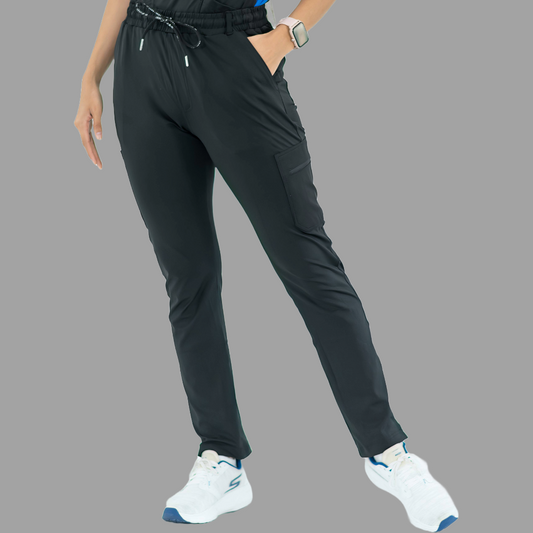 Women's Pants 930 Black Super Stretch, Scrubs 930