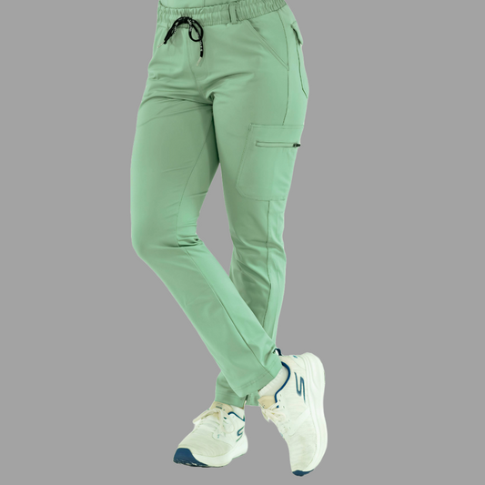 Women's Pants 930 Brook Green - Maroon Super Stretch, Scrubs 930