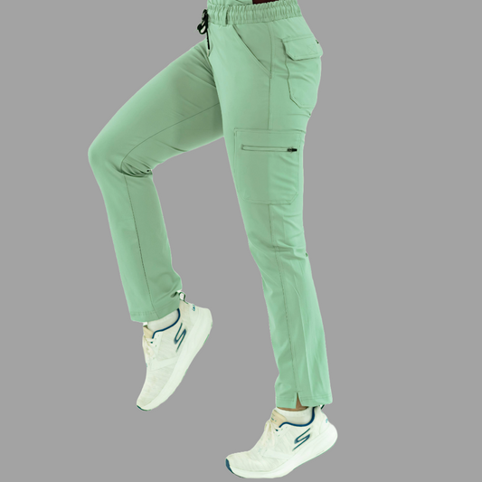 Women's Pants 930 Brook Green - Maroon Super Stretch, Scrubs 930