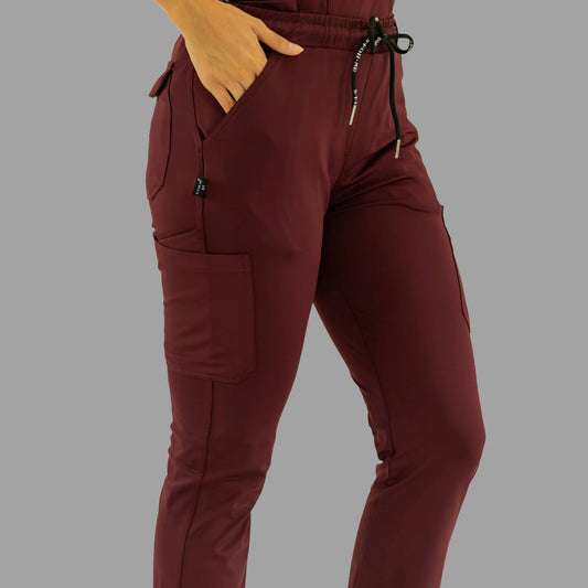 Women's Pants 930 Maroon Super Stretch, Scrubs 930