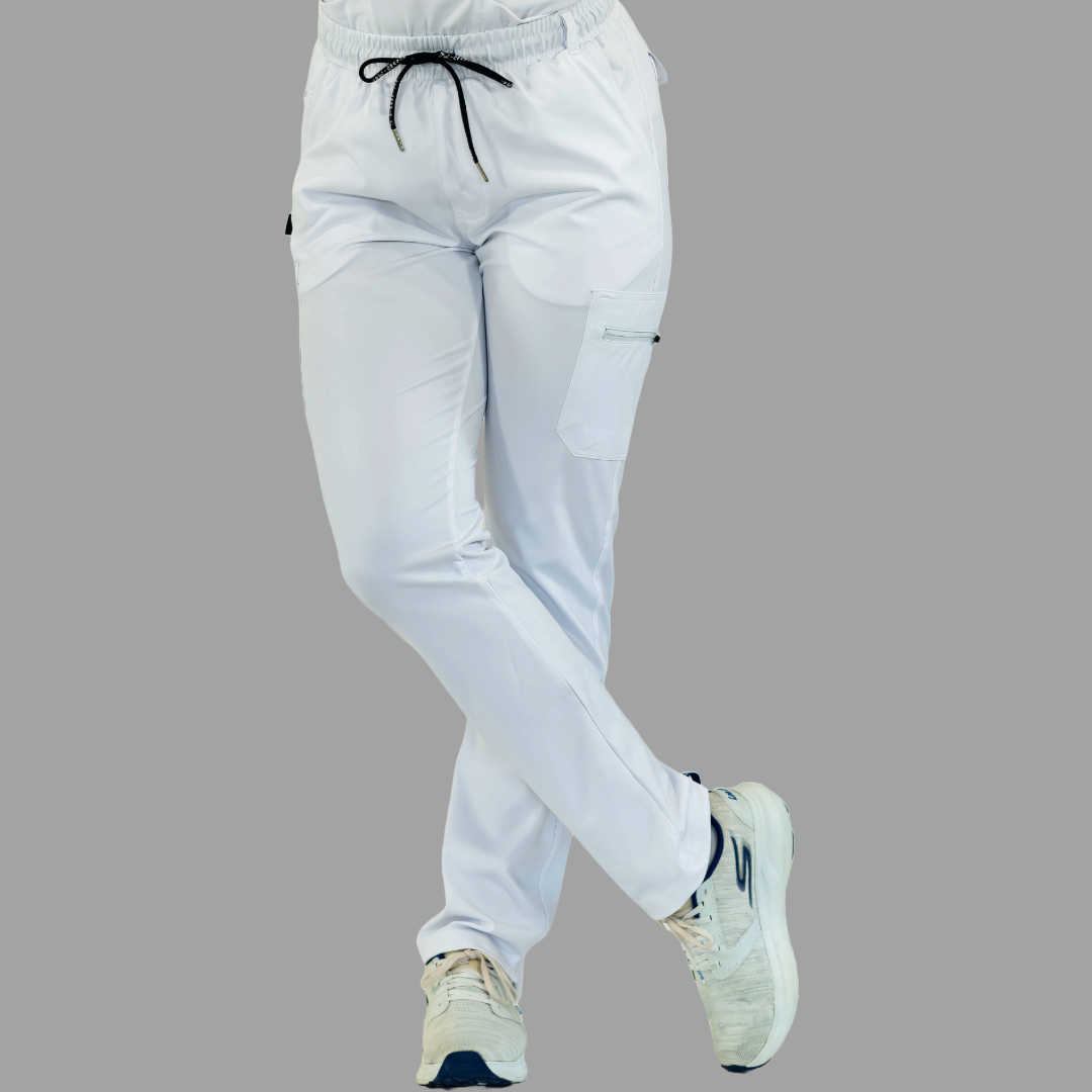 Women's Pants 930 White Super Stretch, Scrubs 930