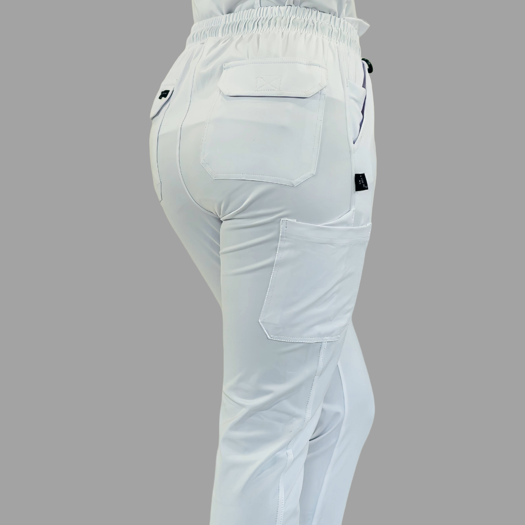 Women's Pants 930 White Super Stretch, Scrubs 930