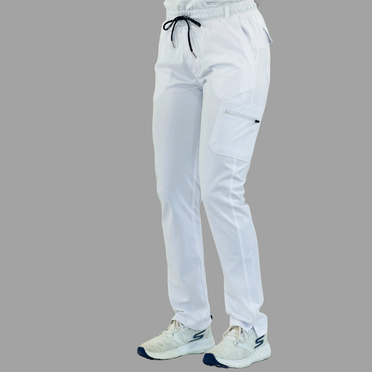 Women's Pants 930 White Super Stretch, Scrubs 930