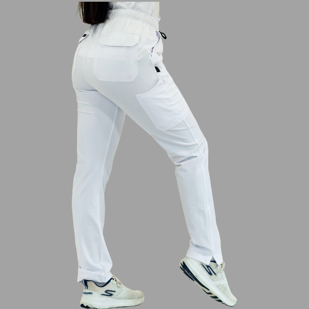 Women's Pants 930 White Super Stretch, Scrubs 930
