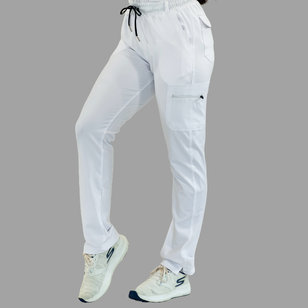 Women's Pants 930 White Super Stretch, Scrubs 930
