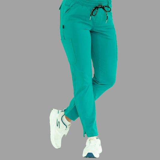 Women's Pants 930 Teal Green Super Stretch, Scrubs 930