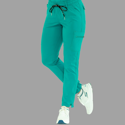 Women's Pants 930 Teal Green Super Stretch, Scrubs 930