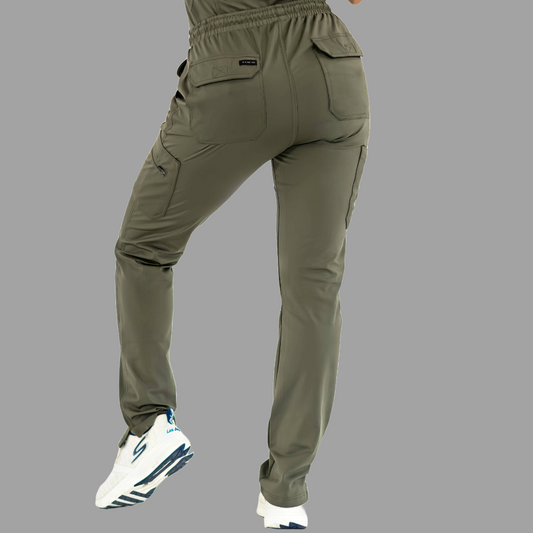 Women's Pants 930 Olive Green Super Stretch, Scrubs 930