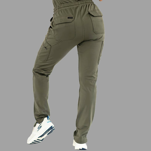 Women's Pants 930 Olive Green Super Stretch, Scrubs 930