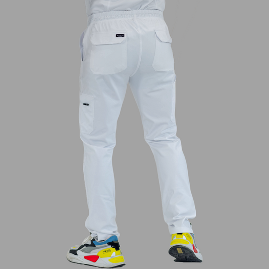 Men's Pants 930 White Super Stretch, Scrubs 930
