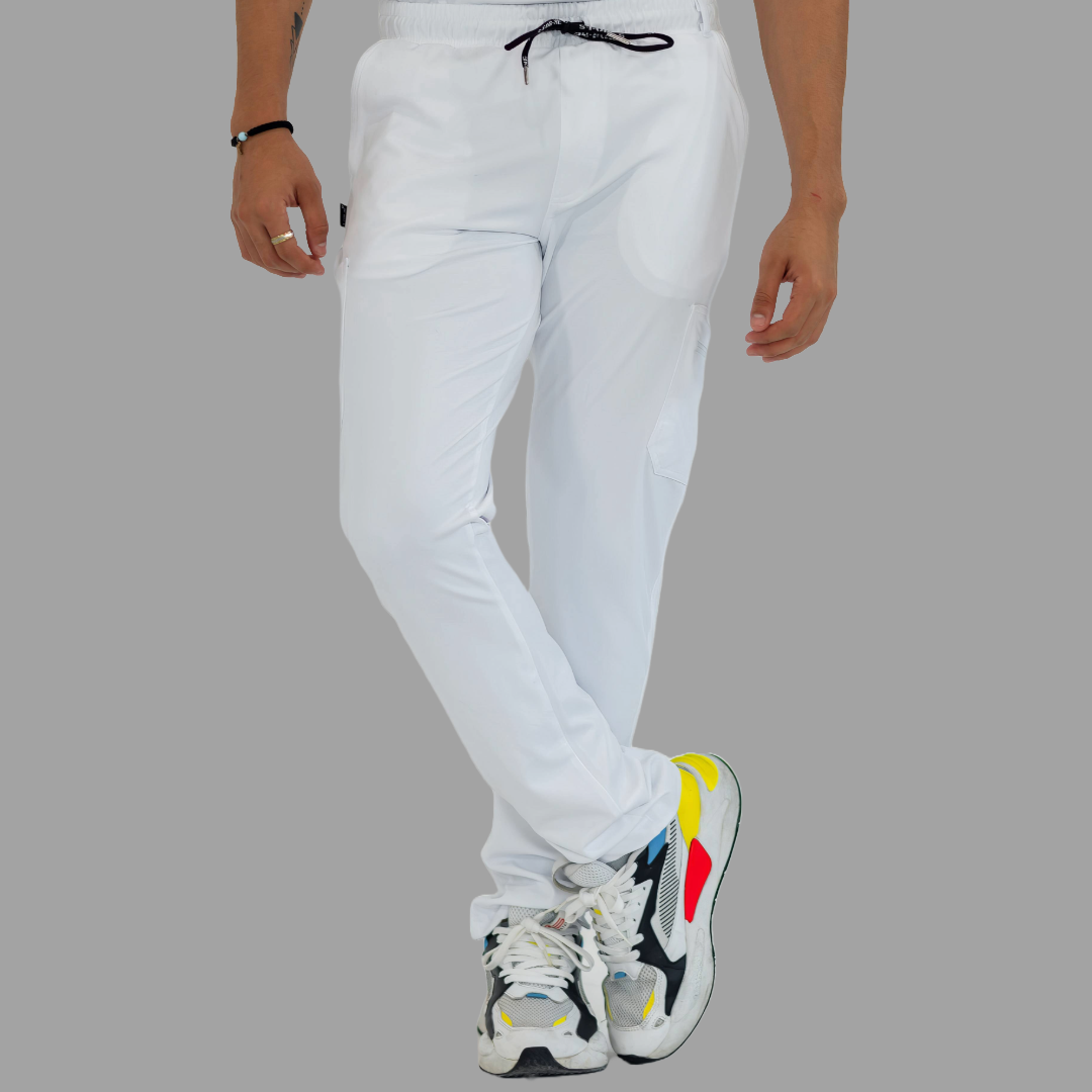Men's Pants 930 White Super Stretch, Scrubs 930