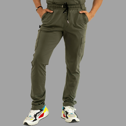 Men's Pants 930 Olive Green Super Stretch, Scrubs 930