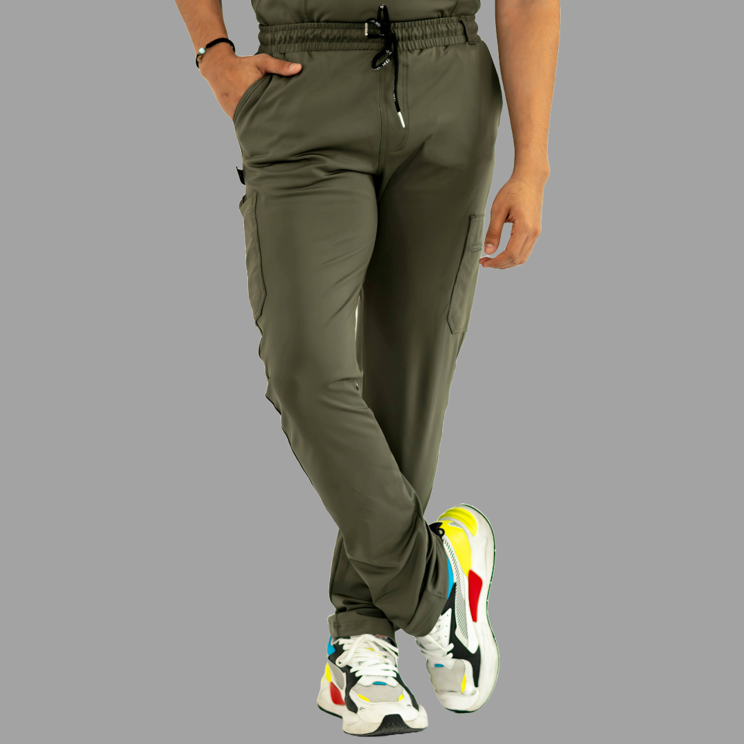 Men's Pants 930 Olive Green Super Stretch, Scrubs 930