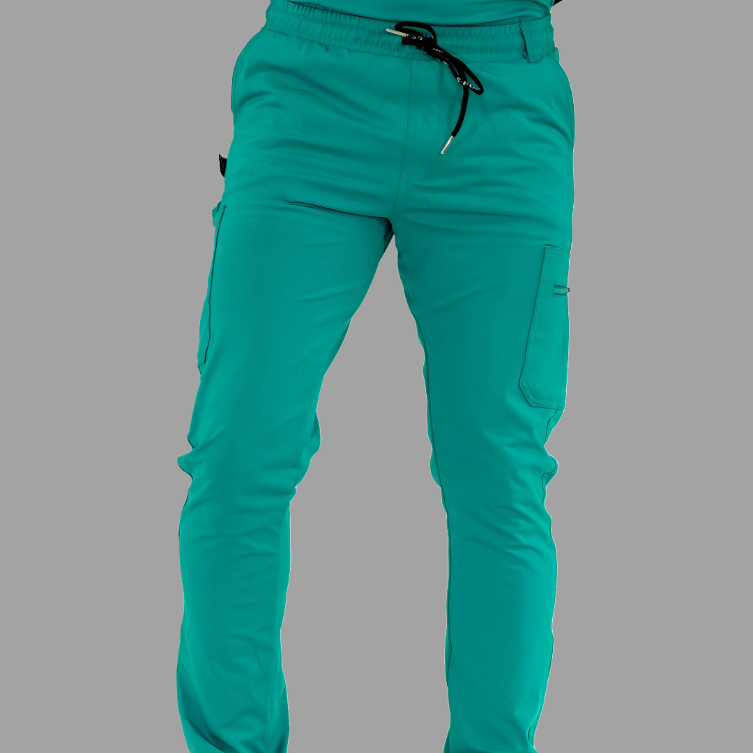 Men's Pants 930 Teal Green Super Stretch, Scrubs 930