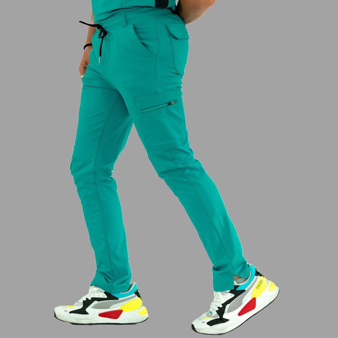 Men's Pants 930 Teal Green Super Stretch, Scrubs 930