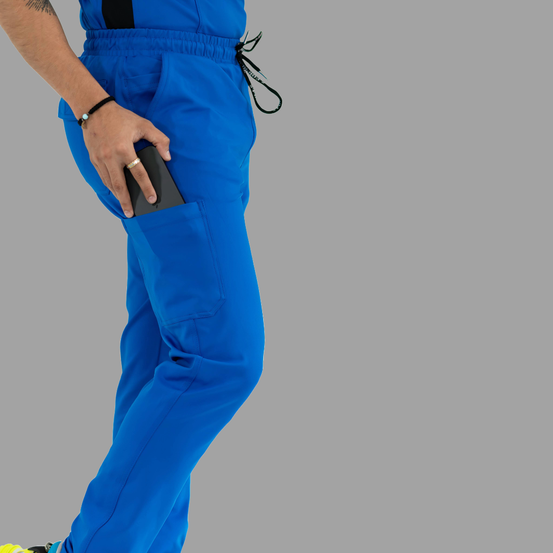 Men's Pants 930 Royal Blue Super Stretch, Scrubs 930