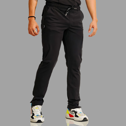 Men's Pants 930 Black Super Stretch, Scrubs 930