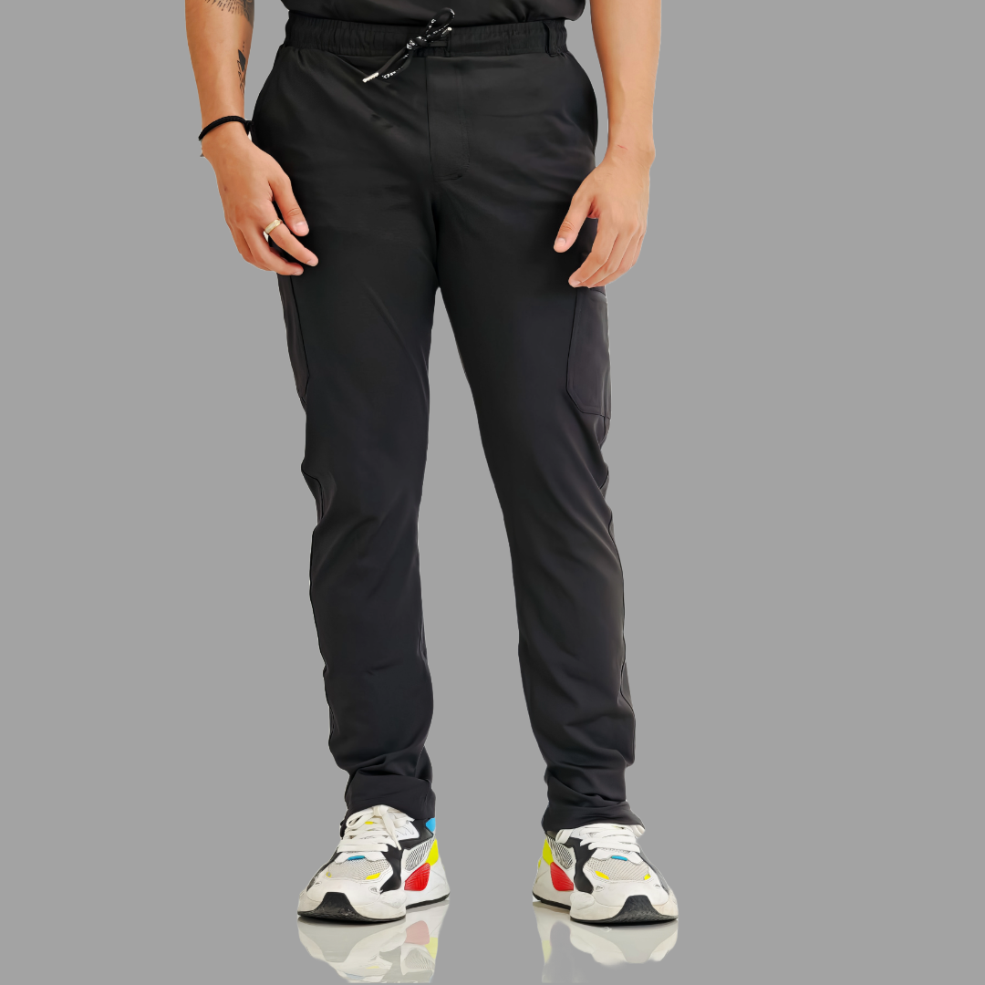 Men's Pants 930 Black Super Stretch, Scrubs 930