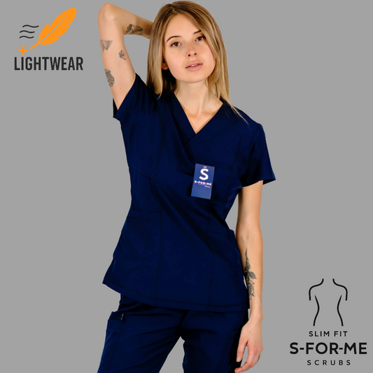 Women's Top 501 Navy, Scrubs 501 Fways