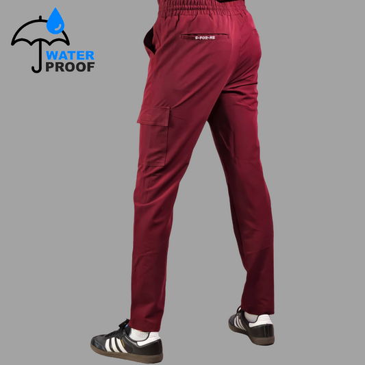 Men’s Scrub Pants style 300 Burgundy